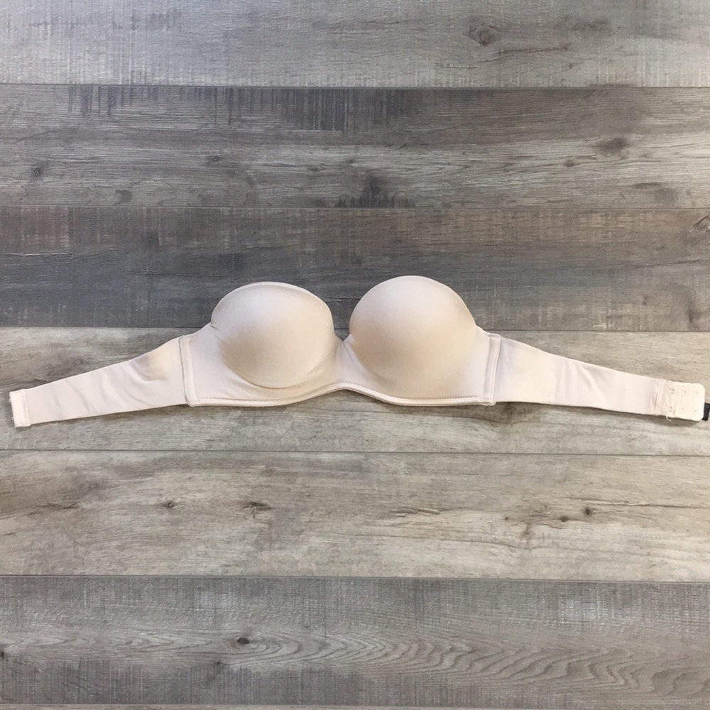 Strapless Push-Up Bra Tan